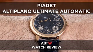 Piaget Altiplano Ultimate Automatic UltraThin Watch Review [upl. by Enoob]