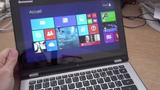 Test du Lenovo Yoga 2 11  un ordinateur portable multimode [upl. by Ataliah]