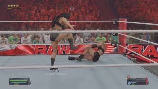 WWE 2K23 PS5 RAW Chyna VS Stacey Kiebler [upl. by Seyah]