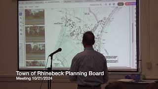 Town of Rhinebeck Planning Board Meeting 10212024 [upl. by Oflunra]