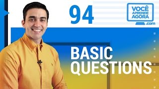 AULA DE INGLÊS 94 Basic questions [upl. by Micro437]