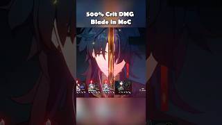 Giving 500 Crit damage to Blade in MoC 12 honkaistarrail [upl. by Vasquez609]