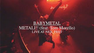 BABYMETAL – メタり！！ feat Tom Morello OFFICIAL Live Music Video [upl. by Audrey]