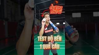 NHU SMOKE Test Độ Bền Cầu Taro Mới  vnb caulong badminton shortsvideo shorts [upl. by Buine204]