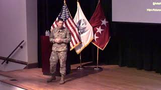 The Future Force in MultiDomain Operations  by LTG Eric Wesley 22 January 2020 [upl. by Tiff]