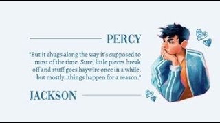 quotwhen do we startquot  A Percy Jackson Playlist [upl. by Adnovahs]