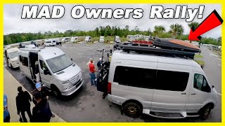 2024 Mercedes Sprinter Camper Van Owners Rally With Midwest Automotive Designs amp SSRV [upl. by Erdei]