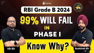 RBI Grade B 2024 Phase 1 Preparation  RBI Phase 1 Strategy  Tips to Crack RBI Grade B Exam EduTap [upl. by Owain]