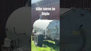 Gülli Grüße ausm Urlaub gülle allgäu traktor [upl. by Ayekam945]