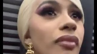 Cardi B Responds After Offset Interrupted Her Concert To Apologize [upl. by Caniff961]