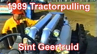 1989 Tractorpulling Sint Geertruid [upl. by Clarkson]