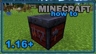 How to Craft and Use a Smithing Table in Minecraft 116119  Easy Minecraft Tutorial [upl. by Greff586]