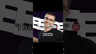 2023 is crazy yo trend funnymemes 2024 [upl. by Atinrehs64]