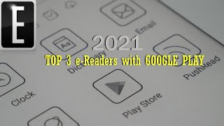 Top 3 eReader Companies with GOOGLE PLAY [upl. by Egiedan]