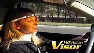 HD Vision Visor As Seen On TV Commercial Buy HD Vision Visor As Seen On TV Amber Sun Visor Auto [upl. by Eerehs]