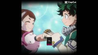 Izuku And Ochako 🤌🏻💚💕 mha [upl. by Oilisab]