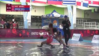 14 WW  50 kg J RUIZ JARAM PAN v J ARRIOJA SILV VEN [upl. by Atiuqat]