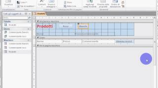 21Access da zero Creare pulsanti di azione per navigare nel database [upl. by Brianne823]