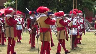 Trooping the Colour  17th century style [upl. by Okoyk374]