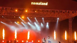 King concert  zomaland  youtubeshorts concert kolkata [upl. by Zolly]