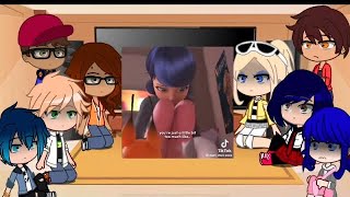 MLB react to sad Marinette and Adrien [upl. by Jovitta]