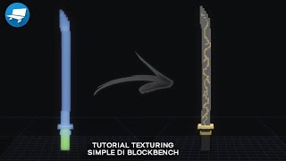 Tutorial Texturing Senjata Dengan Mudah di BlockBench  Blockbench Tutorial [upl. by Jit]