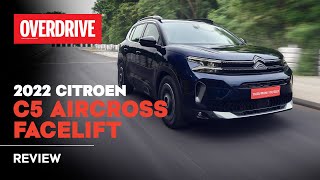 2022 Citroen C5 Aircross facelift review – Too little too much  OVERDRIVE [upl. by Munniks]