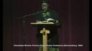 Gwendolyn Brooks at JMU [upl. by Daza]