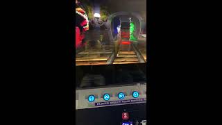 Roller Coaster Ride Arcade Machine  Roller coaster arcade game Chuck E Cheese [upl. by Duncan]