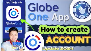 How to create account in globe one  Paano gumawa Account sa globe one  Globe one account globe one [upl. by Chavey]