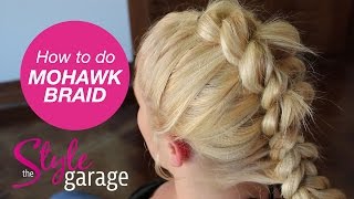 Mohawk PullThrough Braid Tutorial [upl. by Gruver675]