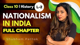 NATIONALISM IN INDIA FULL CHAPTER  PART  2  Class 10 History  Shubham Pathak class10sst [upl. by Avle]