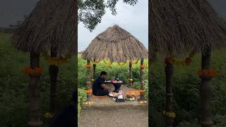 Mitti se Mahadev Mandir banaya 🕉️  clay shivling making  diy shivling shorts [upl. by Doggett]