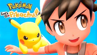 POKÉMON LETS GO PIKACHU 1 O INÍCIO DA JORNADA POKÉMON Gameplay Nintendo Switch [upl. by Breech]