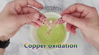 Unlocking the Secrets How to oxidize copper or silver jewelry [upl. by Bellis74]