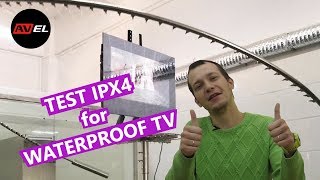 Test IPx4 for AVEL waterproof TV [upl. by Anahsek]