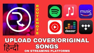 Routenote Music Distribution  Upload Free Unlimited Music 150 Stores [upl. by Timmie]