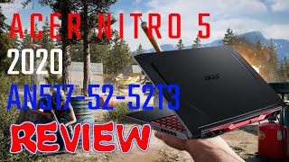 2020 Acer Nitro 5 1650 Ti i5 10300H AN51752 REVIEW [upl. by Aneekal]