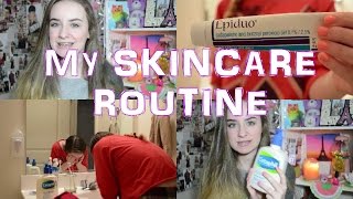 My Skincare Routine  Epiduo [upl. by Porett]