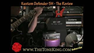 Kustom Defender 5H Tube Amp Head  Review Demo  TTK Style [upl. by Delmor49]