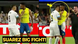 Did Luis Suarez tried to BITE Colombian player after Uruguay loss Football News Today [upl. by Uyr342]