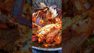 Crab curry  රඡ කකුළුවො හොද්දක් මෙිකනන් 🦀🤤🤤 crab srilankanfood viralshort youtubeshorts shorts [upl. by Ruphina]