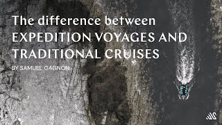 The difference between expedition voyages and traditional cruises [upl. by Drazze]