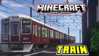 ✓Train Addon for Mcpe mod  train mod for Minecraft bedrock edition [upl. by Anyela]