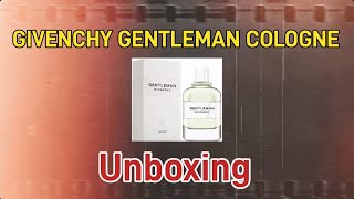 GIVENCHY GENTLEMAN COLOGNE [upl. by Neukam]