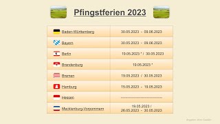 Pfingstferien 2023 [upl. by Anizor]