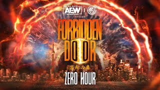 Zero Hour AEW x NEW JAPAN Forbidden Door PreShow  62523 Toronto Ontario [upl. by Airotnahs]