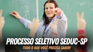 Processo Seletivo SEDUCSP 2024  URGENTE🚨 Resolução do Edital da Vunesp [upl. by Adiarf]