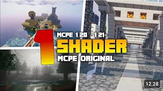 SHADER ULTRA REALISTIS NIH GUYS MCPE 120 TERBARU😲😱 [upl. by Amalbena]