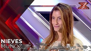 Nieves se ha tragado a Shakira Anastacia y una rana  Audiciones 1  Factor X 2018 [upl. by Plafker]